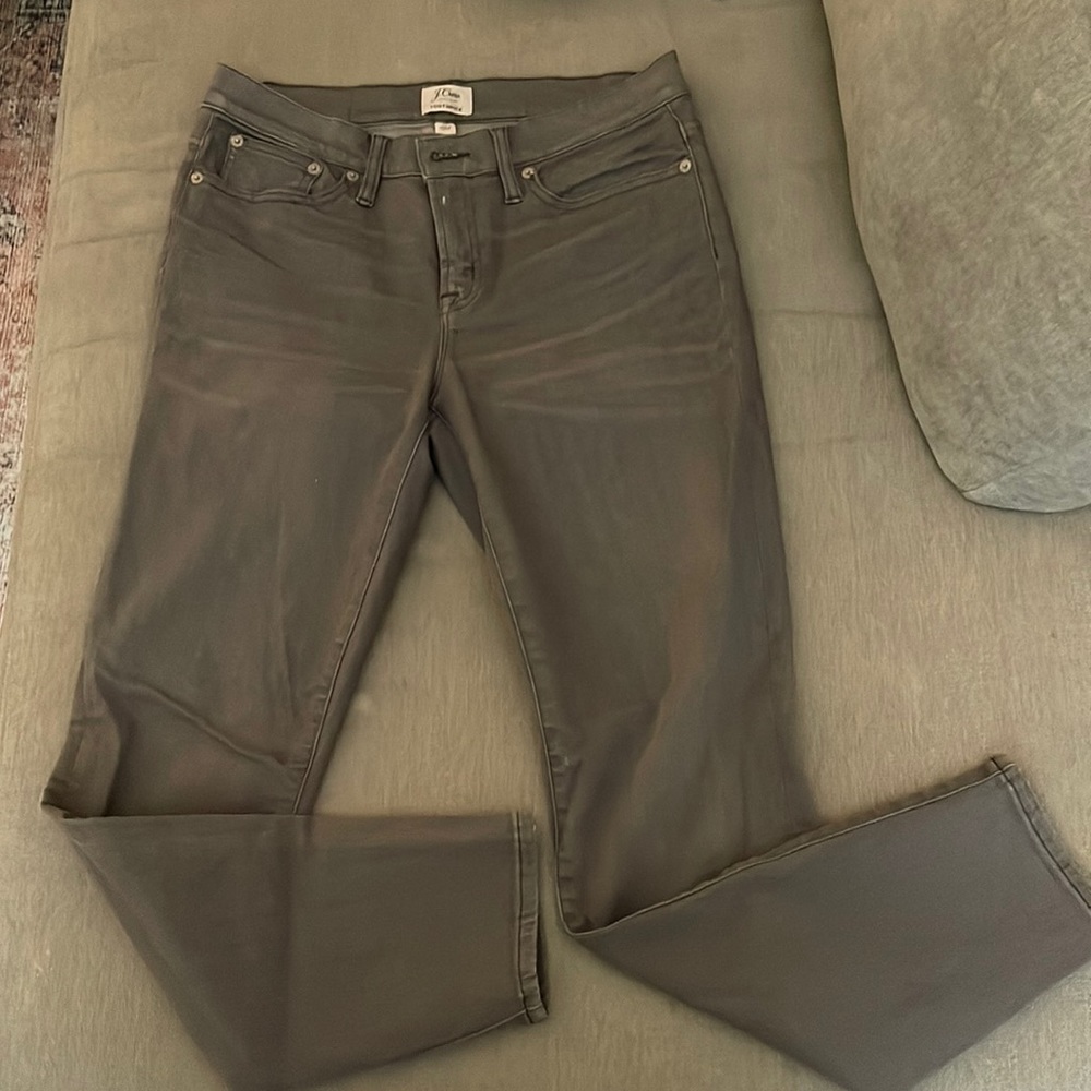 J.Crew toothpick grey jean
